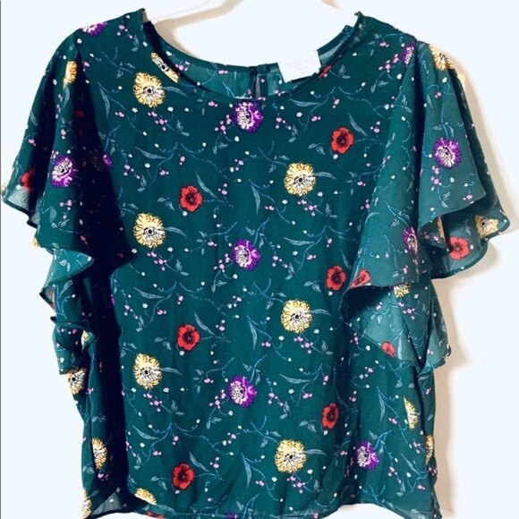 Sienna Sky Medium Women's Flower Top - Picture 7 of 9